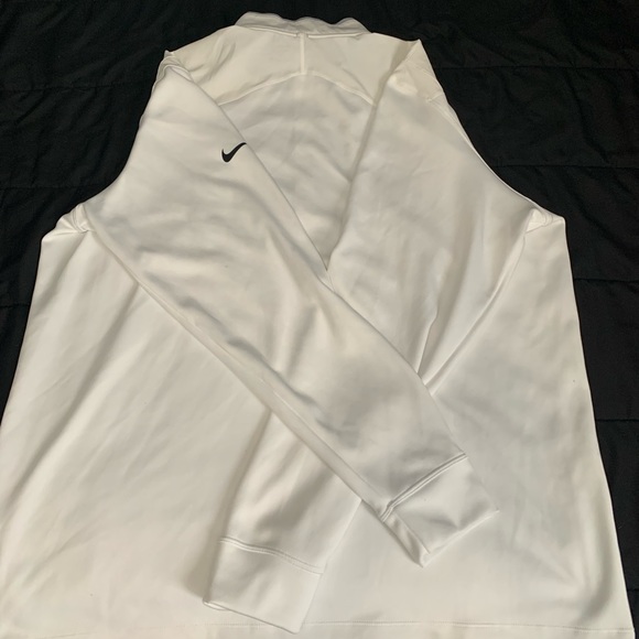 Men Large Dri Fit Nike Seattle Seahawks Golf Sweat Shirt 1/4 Zipup - Picture 5 of 5